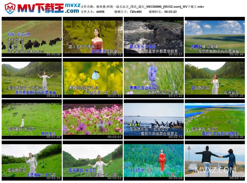 杨春燕-和我一起去远方_国语_流行_MEC00890